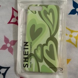 Heart print phone case
